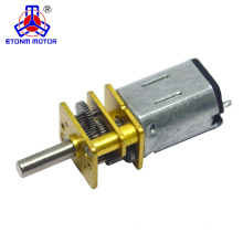 toy motor with gearbox 6v